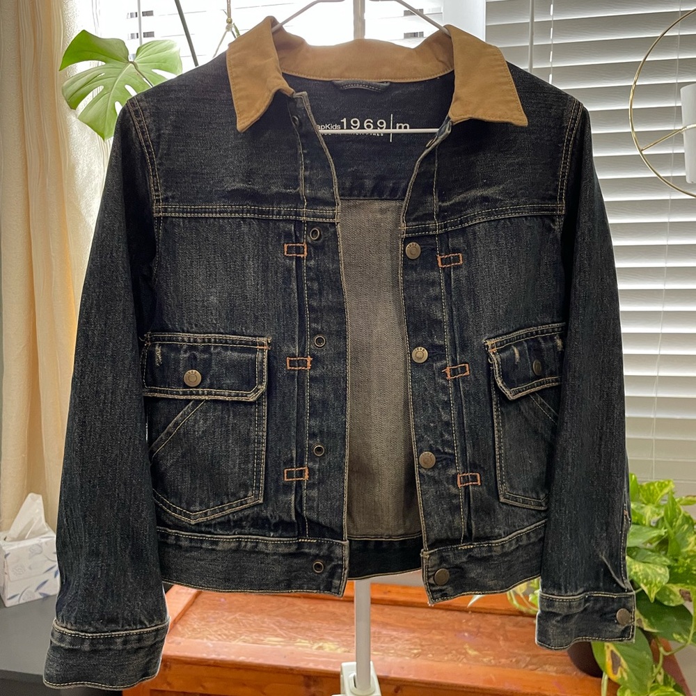 Gap denim jacket for big kids size medium
